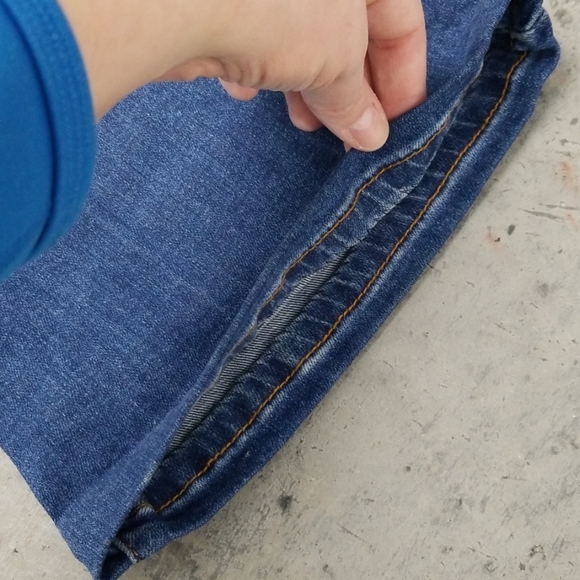 Sun & Shadow vintage flare blue Jeans button fly - Picture 6 of 8